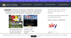 Desktop Screenshot of pay-tv-portal.de